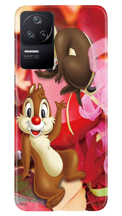 Chip n Dale Mobile Back Case for Poco F4 (Design - 309)