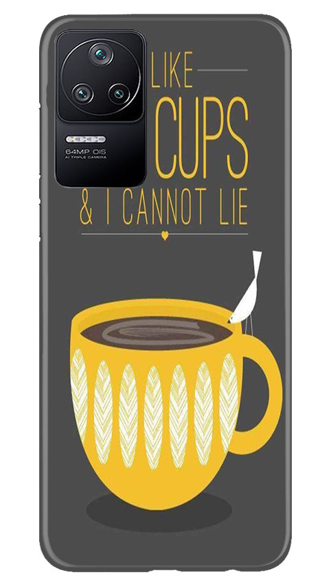 Big Cups Coffee Mobile Back Case for Poco F4 (Design - 312)