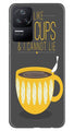 Big Cups Coffee Mobile Back Case for Poco F4 (Design - 312)