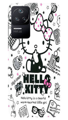 Hello Kitty Mobile Back Case for Poco F4 (Design - 320)