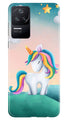 Unicorn Mobile Back Case for Poco F4 (Design - 325)