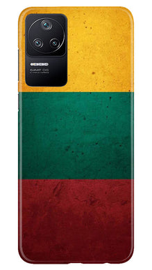 Color Pattern Mobile Back Case for Poco F4 (Design - 333)