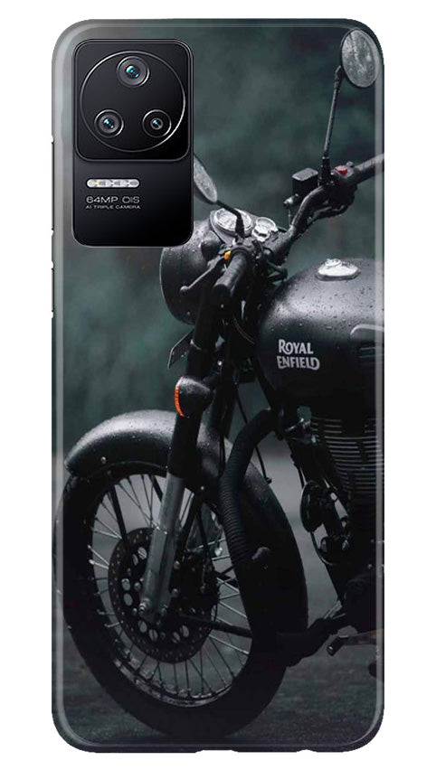 Royal Enfield Mobile Back Case for Poco F4 (Design - 339)