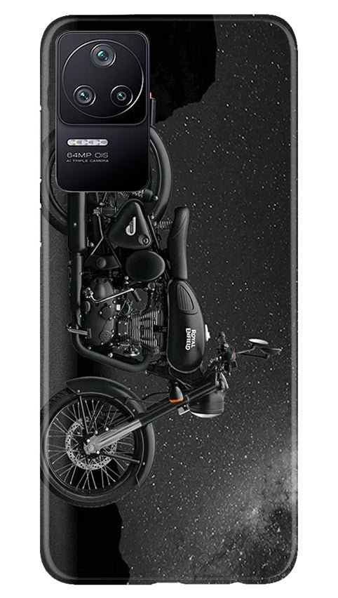 Royal Enfield Mobile Back Case for Poco F4 (Design - 340)