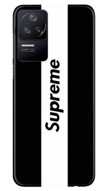 Supreme Mobile Back Case for Poco F4 (Design - 346)
