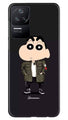 Shin Chan Mobile Back Case for Poco F4 (Design - 349)