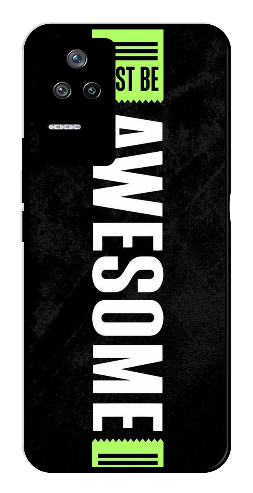 Awesome Metal Mobile Case for Poco F4 5G   (Design No -33)