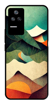 MultiColor Pattern Metal Mobile Case for Poco F4 5G