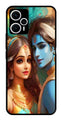 Lord Radha Krishna Metal Mobile Case for Poco F5 5G   (Design No -01)