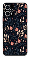 Floral Pattern Metal Mobile Case for Poco F5 5G   (Design No -10)