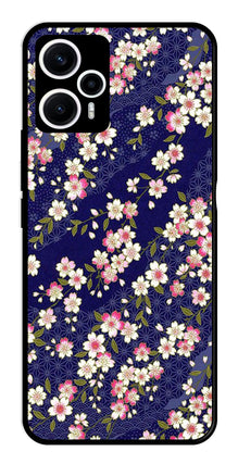 Flower Design Metal Mobile Case for Poco F5 5G