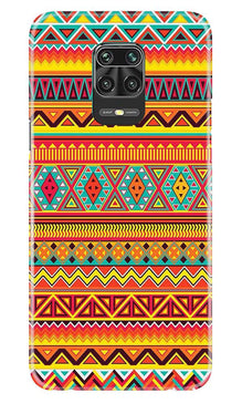 Zigzag line pattern Mobile Back Case for Poco M2 Pro (Design - 4)