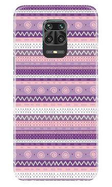 Zigzag line pattern3 Mobile Back Case for Poco M2 Pro (Design - 11)