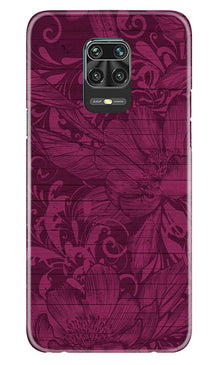 Purple Backround Mobile Back Case for Poco M2 Pro (Design - 22)