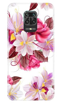 Beautiful flowers Mobile Back Case for Poco M2 Pro (Design - 23)
