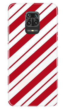 Red White Mobile Back Case for Poco M2 Pro (Design - 44)