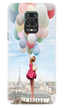 Girl with Baloon Mobile Back Case for Poco M2 Pro (Design - 84)