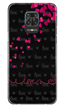 Love in Air Mobile Back Case for Poco M2 Pro (Design - 89)