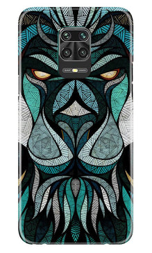 Lion Mobile Back Case for Poco M2 Pro (Design - 97)
