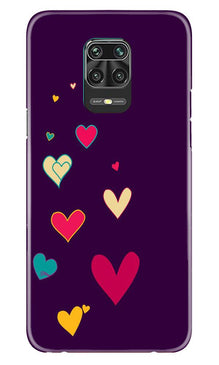 Purple Background Mobile Back Case for Poco M2 Pro  (Design - 107)