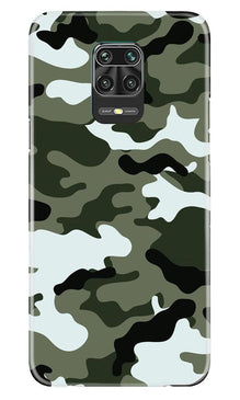 Army Camouflage Mobile Back Case for Poco M2 Pro  (Design - 108)