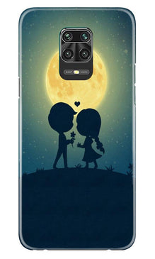 Love Couple Mobile Back Case for Poco M2 Pro  (Design - 109)
