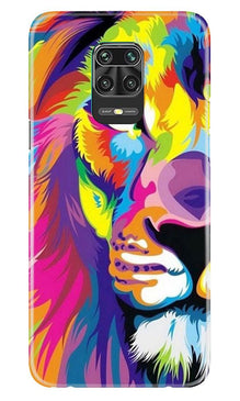 Colorful Lion Mobile Back Case for Poco M2 Pro  (Design - 110)