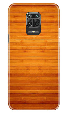 Wooden Look Mobile Back Case for Poco M2 Pro  (Design - 111)