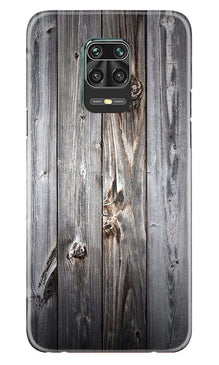 Wooden Look Mobile Back Case for Poco M2 Pro  (Design - 114)