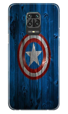 Captain America Superhero Mobile Back Case for Poco M2 Pro  (Design - 118)