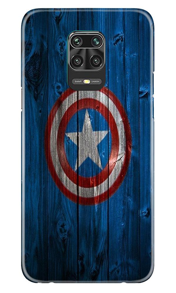 Captain America Superhero Case for Poco M2 Pro  (Design - 118)