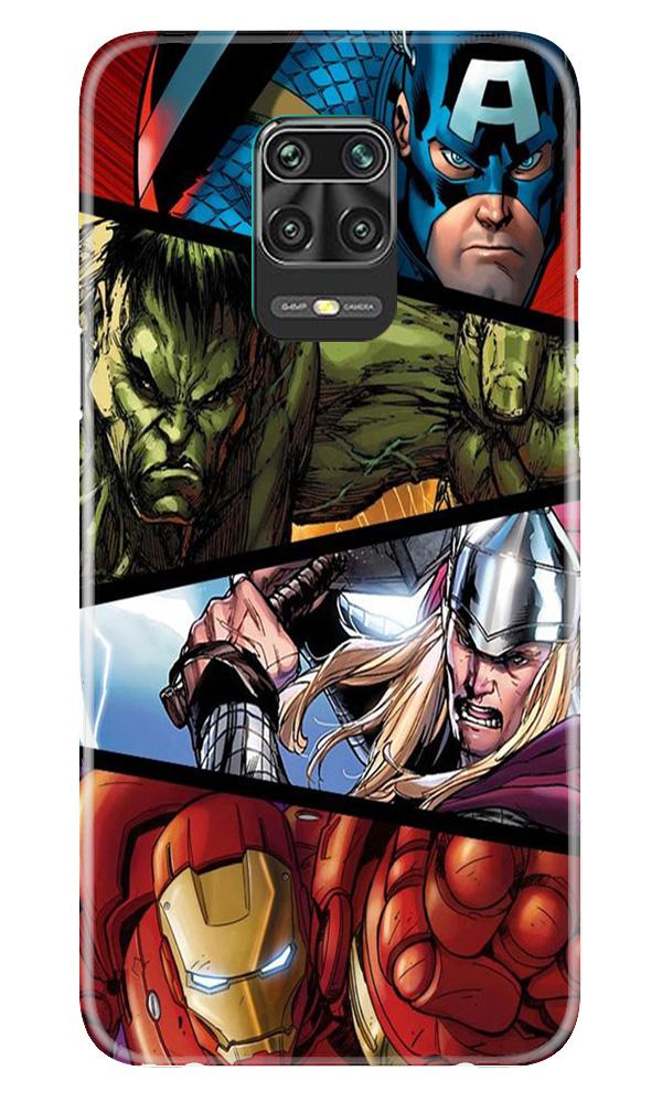 Avengers Superhero Case for Poco M2 Pro  (Design - 124)