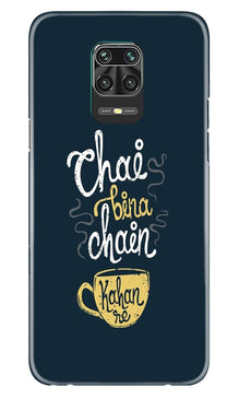 Chai Bina Chain Kahan Mobile Back Case for Poco M2 Pro  (Design - 144)