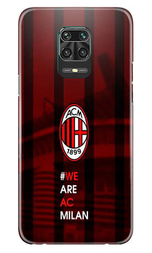 AC Milan Mobile Back Case for Poco M2 Pro  (Design - 155)