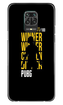Pubg Winner Winner Mobile Back Case for Poco M2 Pro  (Design - 177)