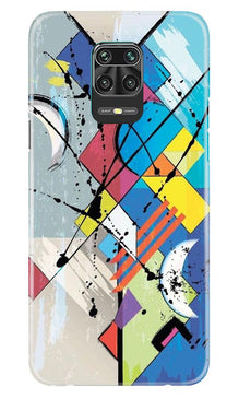 Modern Art Mobile Back Case for Poco M2 Pro (Design - 235)