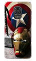 Ironman Captain America Case for Poco M2 Pro (Design No. 254)