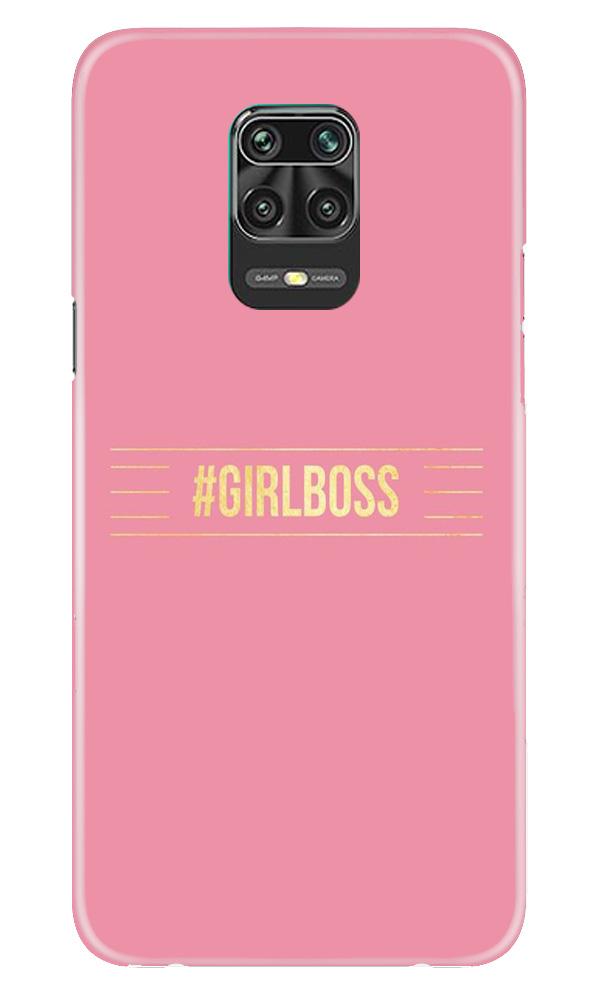 Girl Boss Pink Case for Poco M2 Pro (Design No. 263)