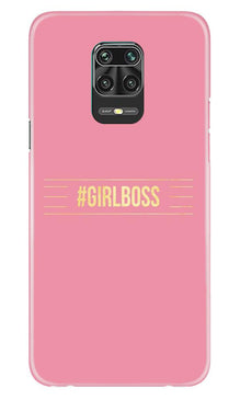 Girl Boss Pink Mobile Back Case for Poco M2 Pro (Design - 263)