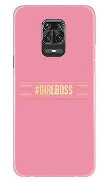 Girl Boss Pink Mobile Back Case for Poco M2 Pro (Design - 263)