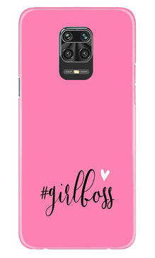 Girl Boss Pink Mobile Back Case for Poco M2 Pro (Design - 269)