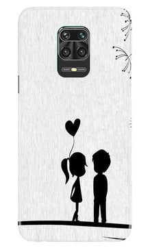Cute Kid Couple Mobile Back Case for Poco M2 Pro (Design - 283)