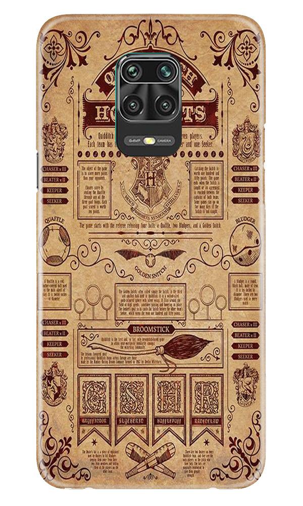 Hogwarts Mobile Back Case for Poco M2 Pro(Design - 304)