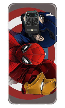 Superhero Mobile Back Case for Poco M2 Pro  (Design - 311)