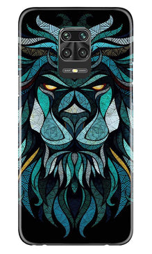 Lion Mobile Back Case for Poco M2 Pro  (Design - 314)