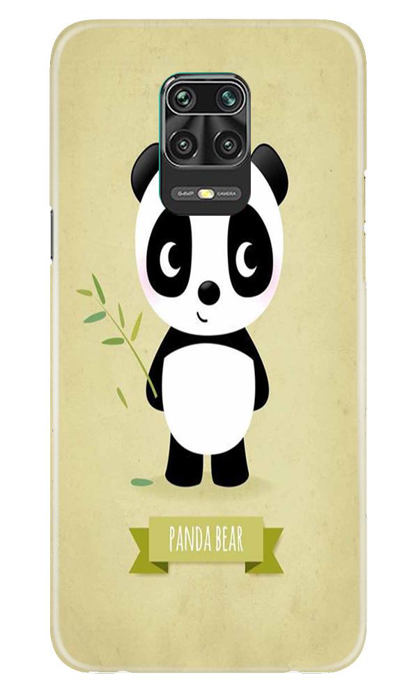Panda Bear Mobile Back Case for Poco M2 Pro(Design - 317)
