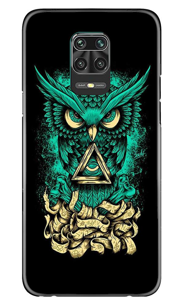 Owl Mobile Back Case for Poco M2 Pro  (Design - 358)