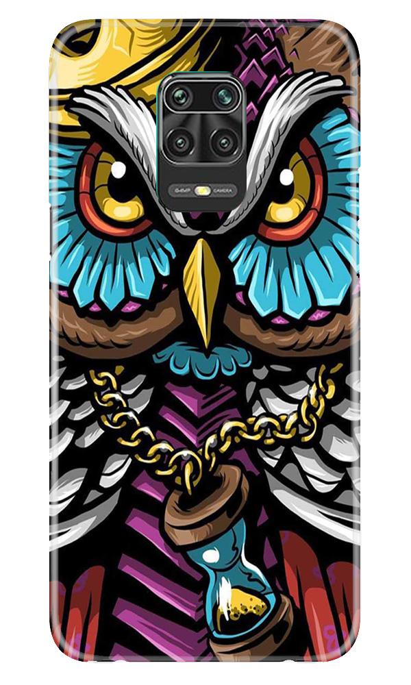 Owl Mobile Back Case for Poco M2 Pro  (Design - 359)