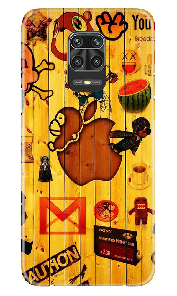 Wooden Texture Mobile Back Case for Poco M2 Pro  (Design - 367)