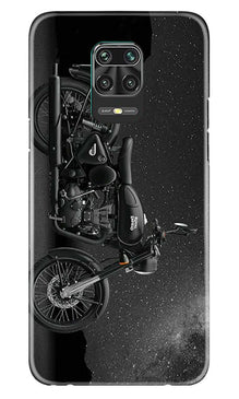 Royal Enfield Mobile Back Case for Poco M2 Pro  (Design - 381)